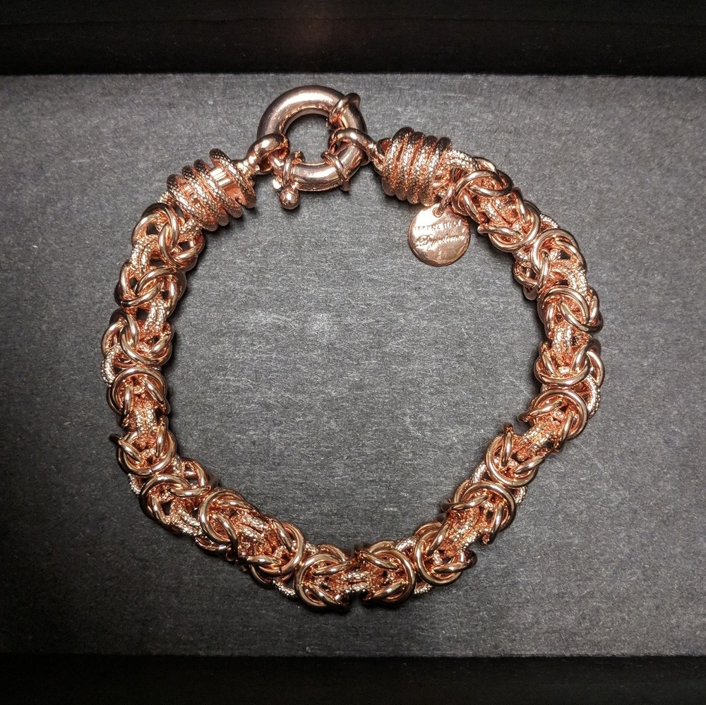 Bronze Colored Rope Style Bracelet